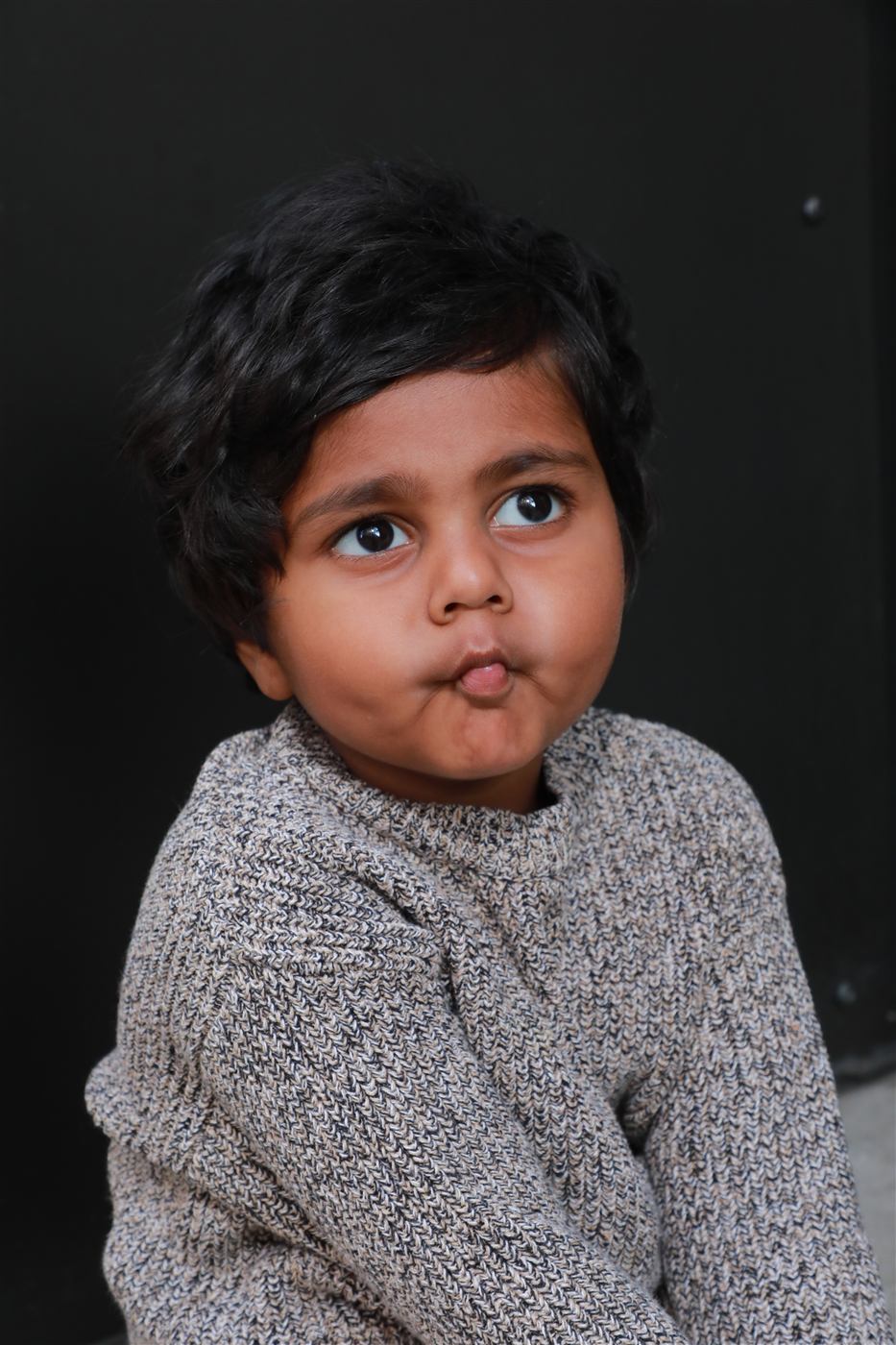 Hamza Riyash close portrait